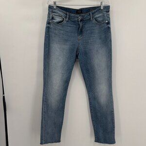 Judy Blue Boyfriend Fit Medium Wash Denim Stretch Jeans High Waist Women's 15/32